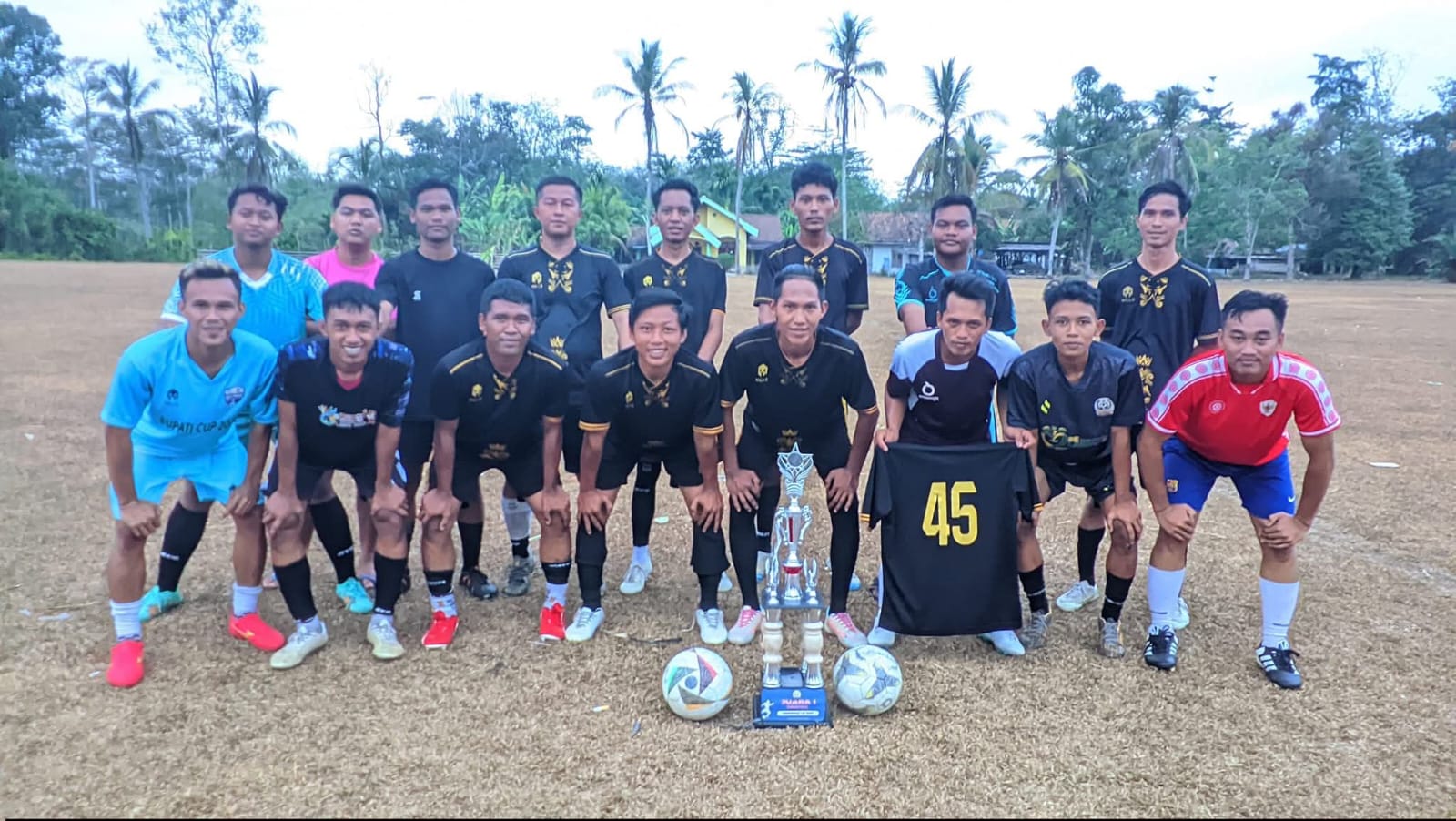 G45 FC Juara 1 Turnamen Sepak Bola
